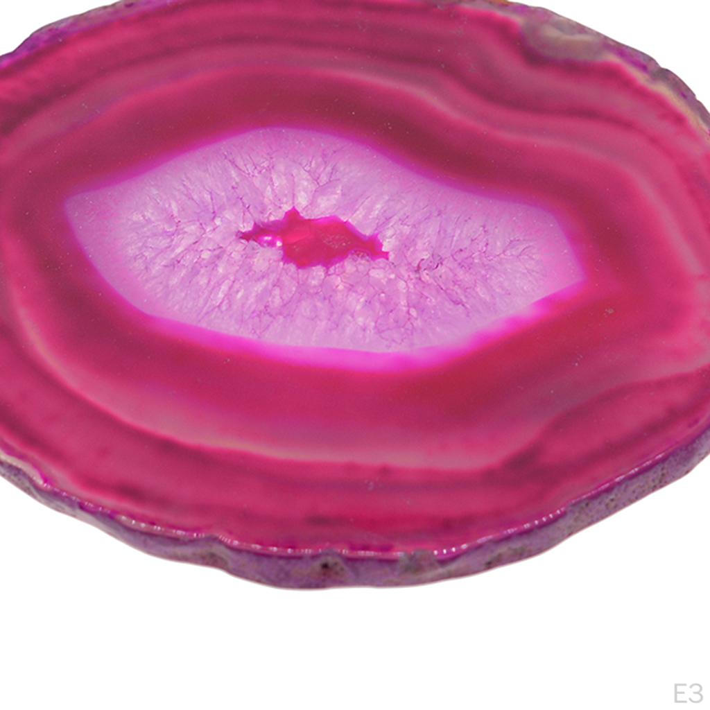 Slice Crystal Polished Coaster 80 - 100mm / 3 4 Inch