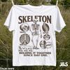 Skeleton Anatomy Tshirt, Vintage Human Bones Graphic Tee, Comfort Colors Science and Anatomy Teacher Shirt