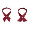 Crisscross Bow Tie Fashion Solid Color Detachable Collar Men and Women Jk Collar Comfortable Breathable