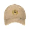 Kingdom Of Morocco Unisex Style Baseball Cap Distressed Cotton Caps Hat Classic Outdoor Summer Gift Snapback Cap