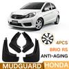 Mud Flaps For Honda BRIO RS 2018 Brio RS MudFlaps Front Rear Fender Car