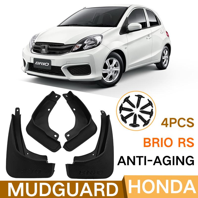 Mud Flaps For Honda BRIO RS 2018 Brio RS MudFlaps Front Rear Fender Car