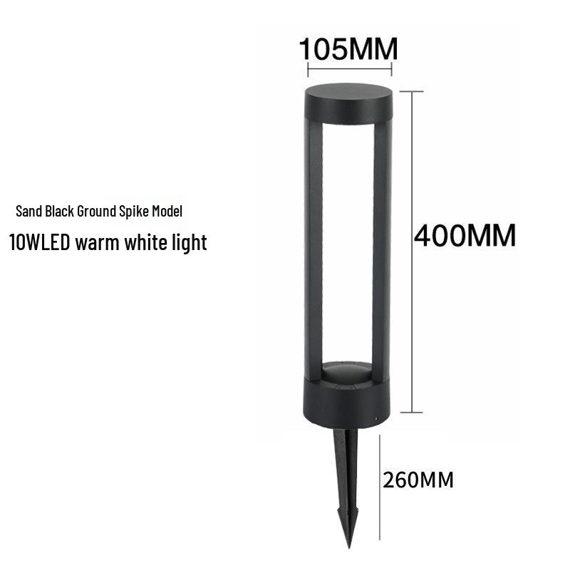 Waterproof LED Outdoor Garden Courtyard Light - Minimalist Design