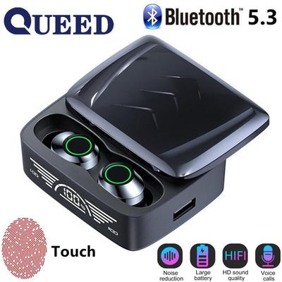 Новый продукт, беспроводная Bluetooth-гарнитура, номер TWS, показывающий слайдер, номер Smart Touch, показывающий музыку, беспроводная гарнитура