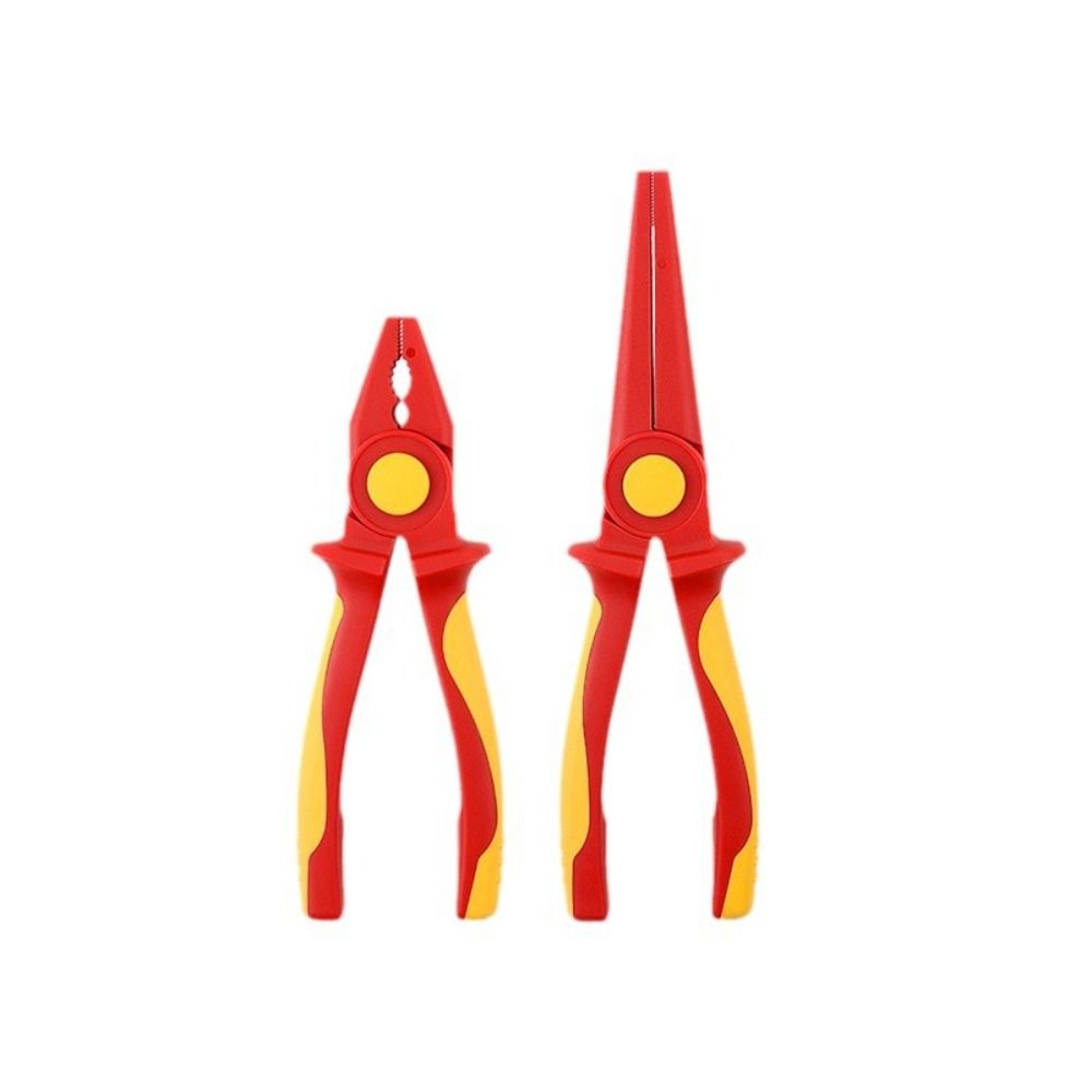 Мини-плоскогубцы для рукоделия, пластиковые кусачки для проволоки, аксессуары для изготовления бижутерии, изолированные плоскогубцы, бисероплетение