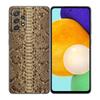 Модный чехол для телефона из змеиной кожи для Samsung A13 A22 A24 A32 A23 A25 A34 A35 A52S A53 A54 A55 A73 A12 A14 A15 A31 A33 A50 A51 A72
