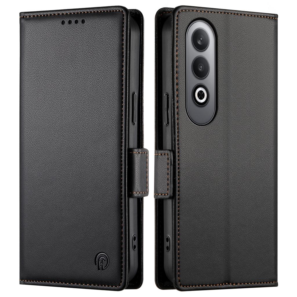 DF-010 For Oppo K12/OnePlus Nord CE4 5G Stand Case Anti-Drop PU Leather Wallet Phone Cover