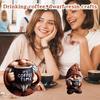 Трехмерный гном, пьющий кофе, украшения из смолы, украшения для дома, настольные маленькие украшения