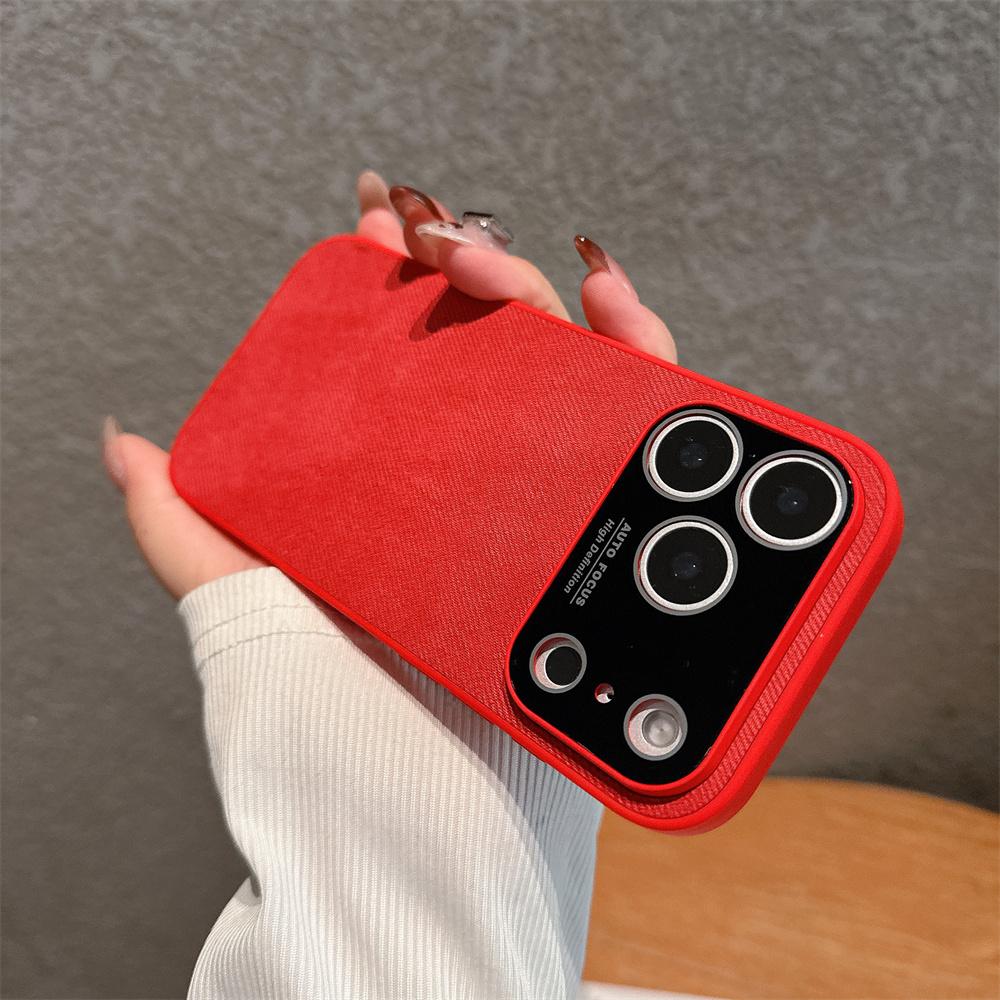Luxury Flannel Woven Magnetic For Magsafe Case For iPhone 17 Pro Max 16 15 14 13 Matte Wireless Charging Hard Shockproof Cover
