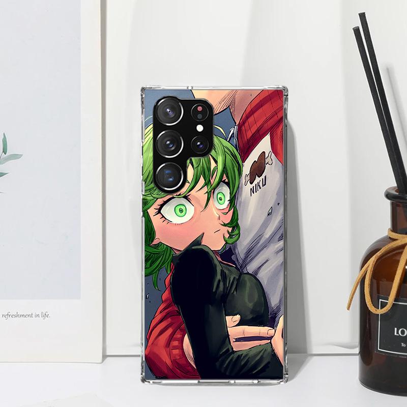 One P-Punch-Man Tatsumaki Phone Case For Samsung Galaxy S26 S25 Edge S24 FE S23 S22 Ultra S21 Plus S20 + Art Fundas Back Cover G