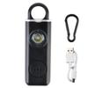 Сирена самообороны для женщин и девушек, персональный брелок, аварийная сигнализация против нападения со светодиодной подсветкой, персональная сигнализация самообороны 130 дБ