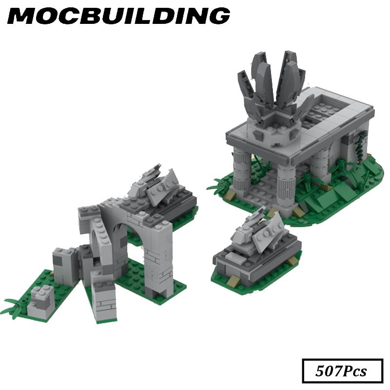 Средиземье Moc Строительные Блоки Сцена Кольца Строительные Наборы Дисплей Конструкция Рождественский Подарок Подарок на День Рождения