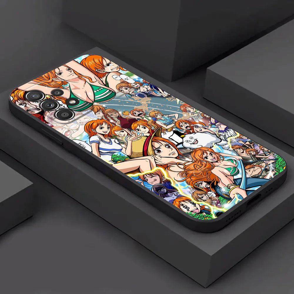 Hot One Anime P-Piece Phone Cover For Samsung Galaxy A56 A57 5G A37 A55 A36 A26 A17 A07 A35 A34 A53 A54 A52 A73 A72 A32 A33 Case
