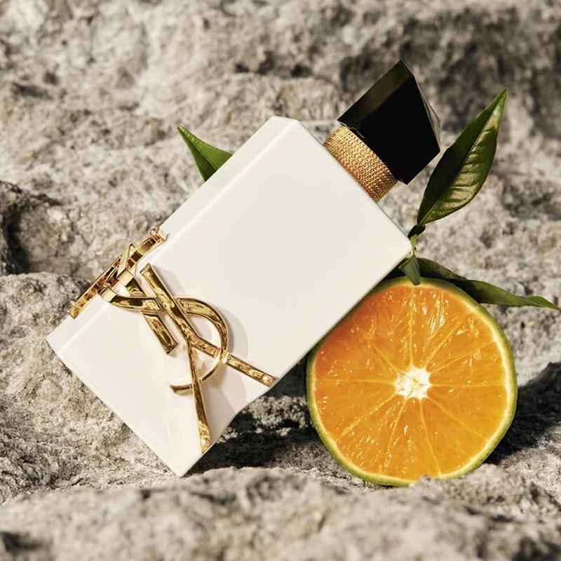 Saint Laurent Побалуйте себя летним парфюмерным боксом, коллекция Libre Eau De Parfum, лимитированный цитрусовый аромат с логотипом Collision