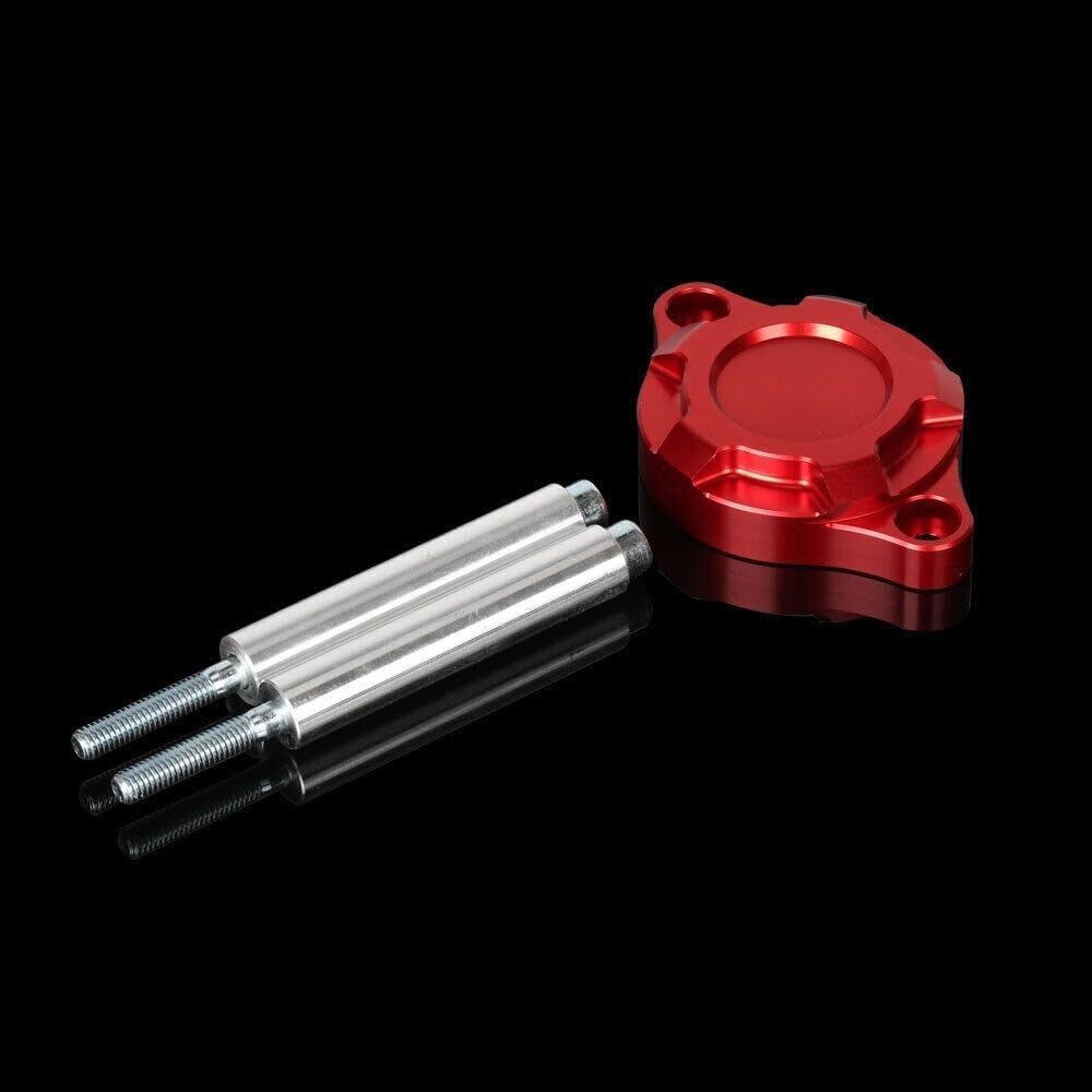 Monkey125 Starter Motor Cover Compatible with Monkey 125 Dax125 Grom 125 2022-2024 CNC Motorcycle Accessories Engine Starter Guard (Red)