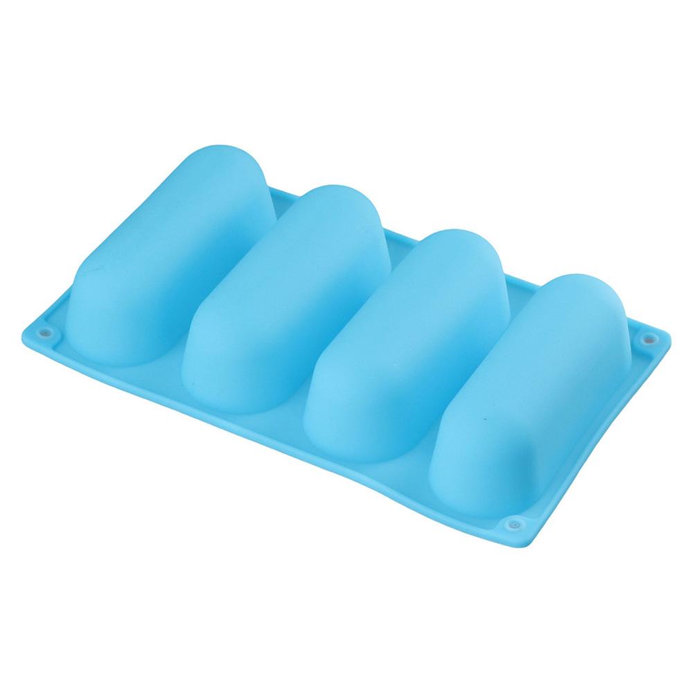 2 Pack Silicone Silicone Hot Dog Bun Molds 2 Pack Bread Mold Hot Dog Bun Pan Eclair