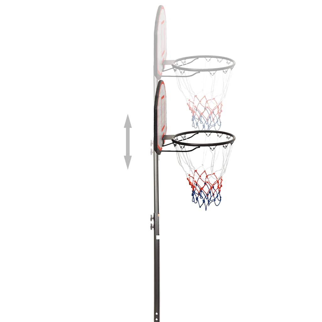 Basketball Hoop Stand Black 216 250 cm Polyethylene