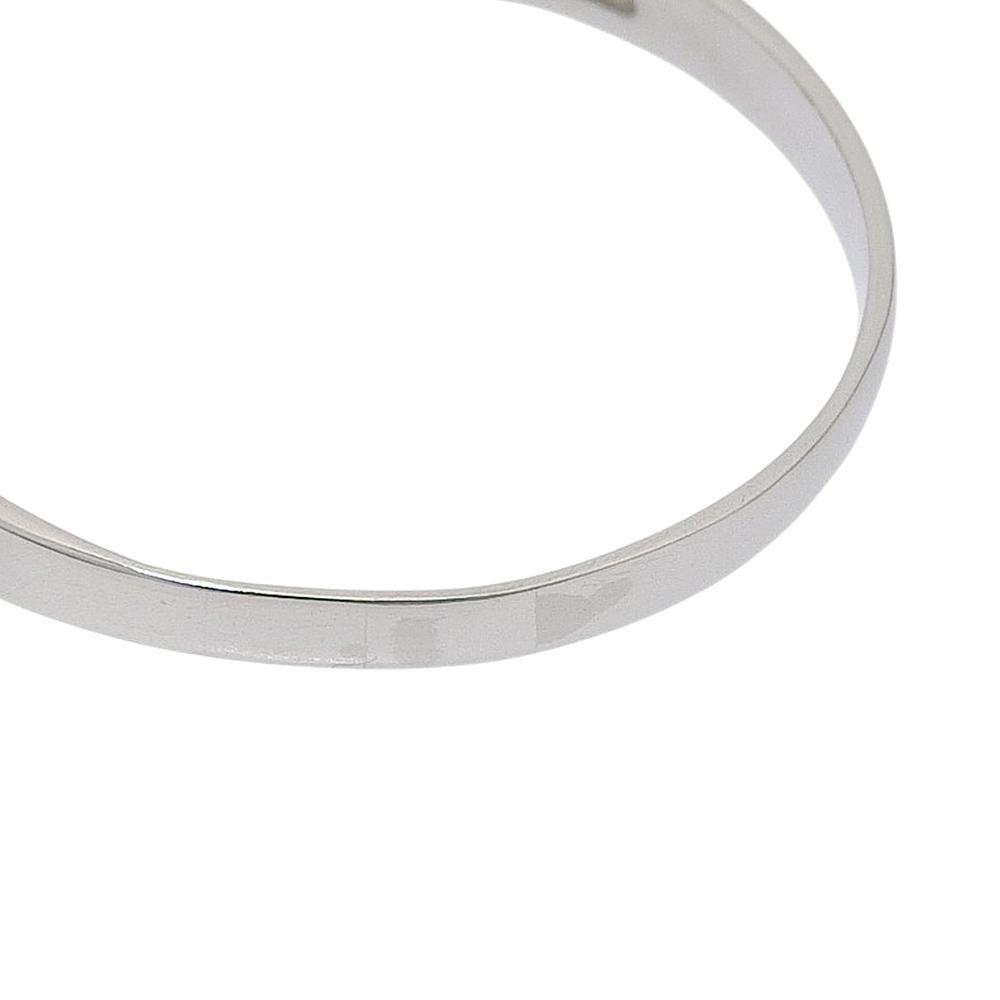 Ring Pt900Platinum/diamond #10.3(US Size) 4.2g Women Used