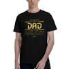 New Arrival Best Dad In the Galaxy Birthday Father's Day T Shirt for Men Women  100% Cotton T-shirts Short Sleeve Tops