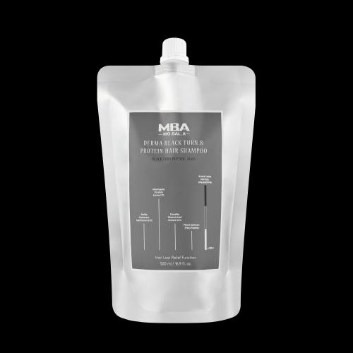 Шампунь для волос Mobala Derma Black Turn & Protein 500 мл (Пополнение)