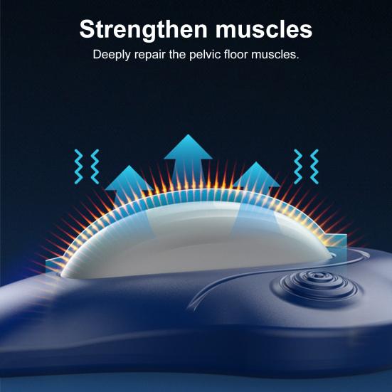 Электрический тренажер для мышц тазового дна с USB-зарядкой для мужчин и женщин, устройство для физиотерапии и укрепления тазового дна, тренировка мышечного контроля, подтягивание