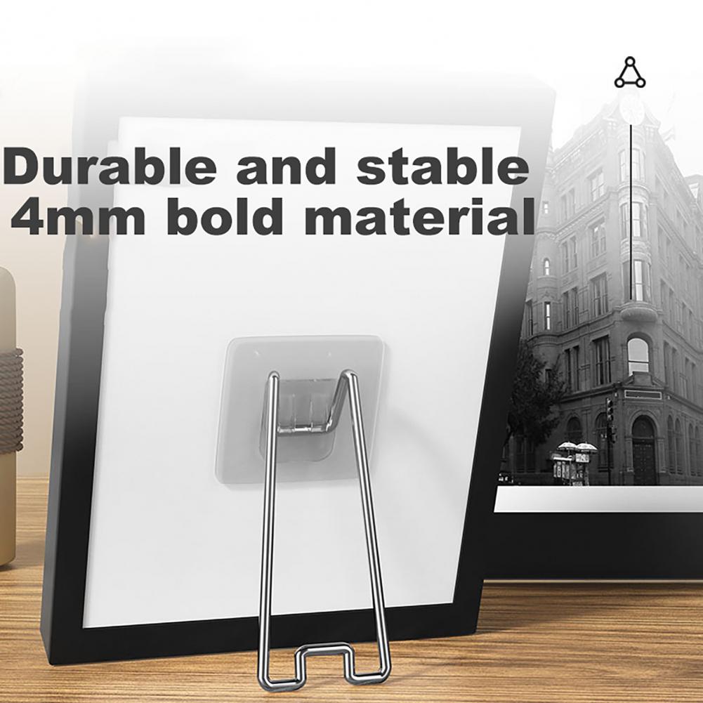 Stainless Steel Bracket Modern Design Bracket Multi-purpose Picture Frame Holder Strong Load-bearing Storage Bracket for Photo