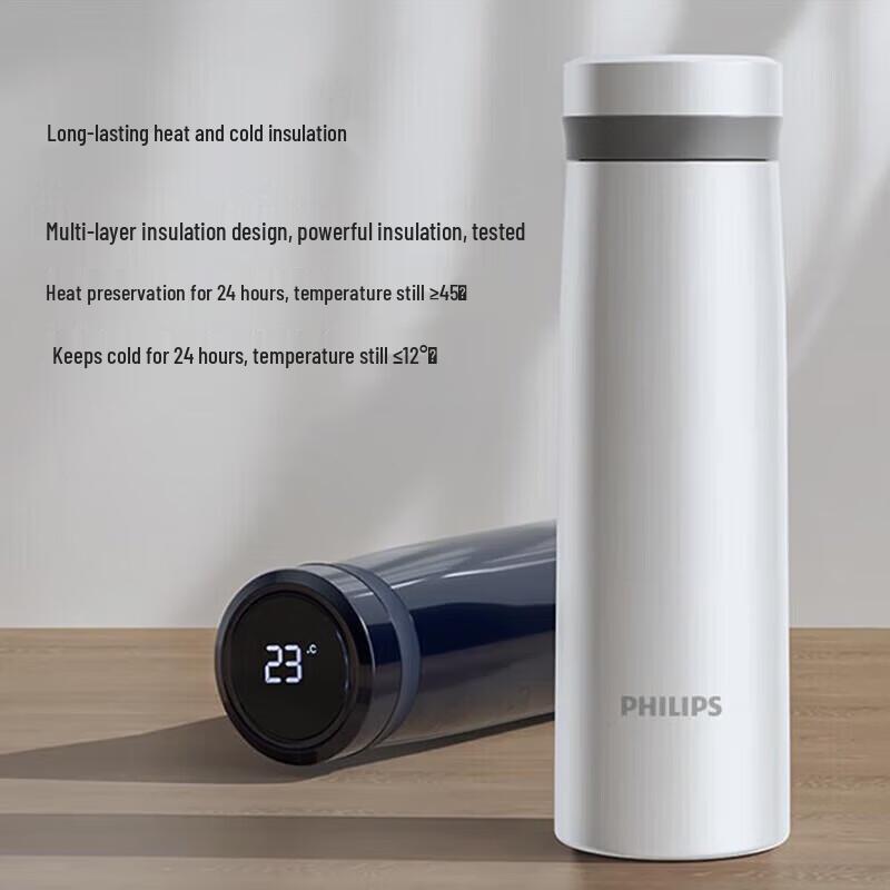 Philips Подарочный набор: Массажер для шеи и Умная кружка, вилка CN (адаптер в комплекте)