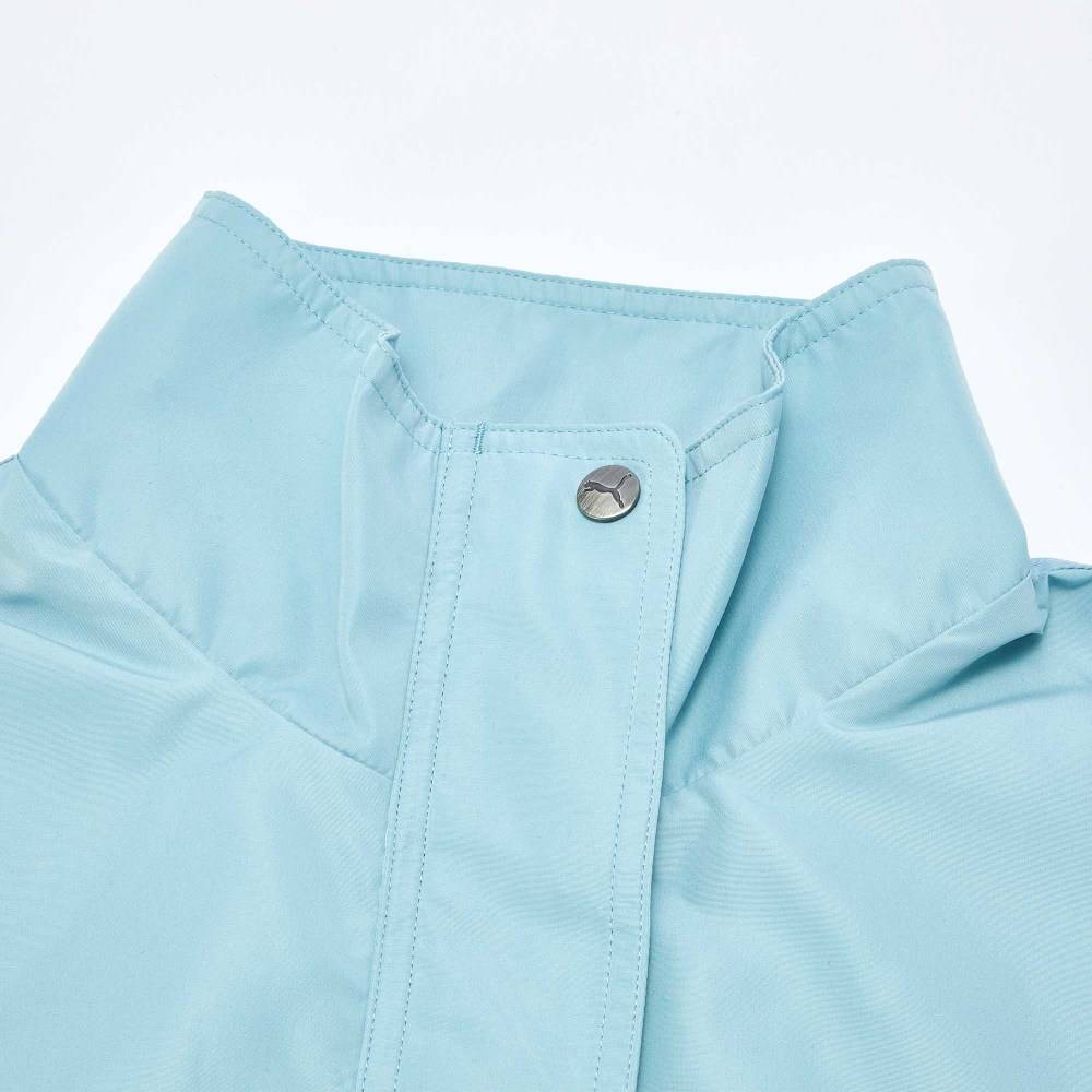 Puma FW25 Стиль Ретро Свободная Плиссированная Куртка на Молнии с Воротником-стойкой с Длинным Рукавом Женские куртки 63689647