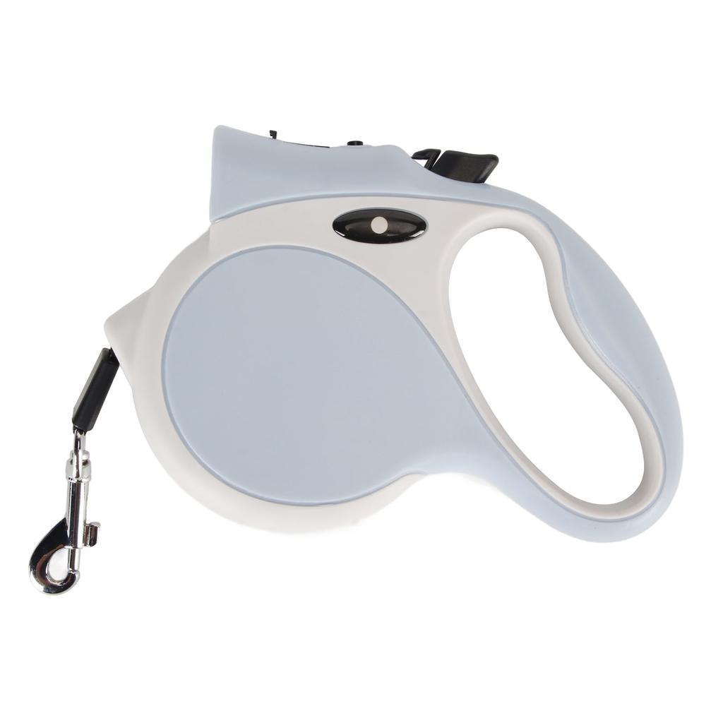 Retractable Dog Leash Safe Ergonomic Handle Automatic Pet Traction Rope with Flashlight for Puppy