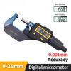 0-25mm External Micrometer Digital Micrometer Measuring Tools Micro Meter Gauges For Measurement Outside Micrometers Electronic