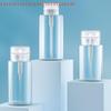 Nail Manicure Cleaner Makeup Remover Container Press Bottle 150ml Refillable Lockable Empty Pump Dispenser