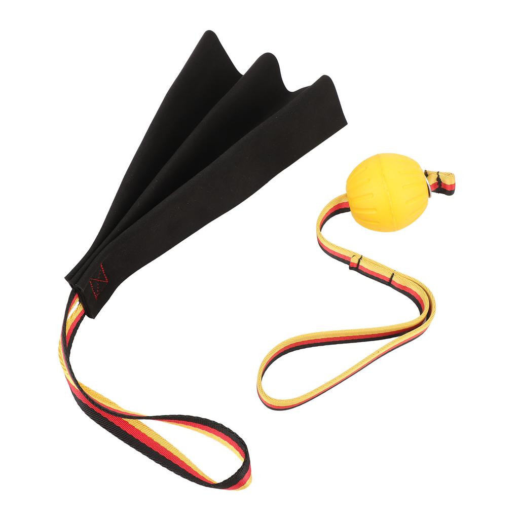 Leather Bite Rag Multifunctional Tear Resistant Interactive Dog Training Bite Rag