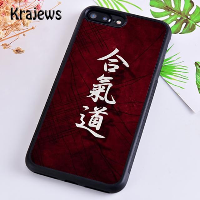 Krajews Япония Боевое Айкидо Мягкий Чехол Для Телефона Накладка Для iPhone 17 Air 16 15 14 plus 11 12 13 pro max Plus coque Fundas