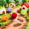 10-30pcs Cartoon Vegetables Tomato Resin Craft Figurine DIY Home Decor Miniature Fairy Garden Bonsai Moss Decoration Accessories