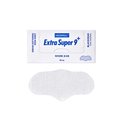 MEDIPEEL Extra Super 9+ Салфетки для смягчения кожи вокруг носа - 1 упаковка (30 листов)