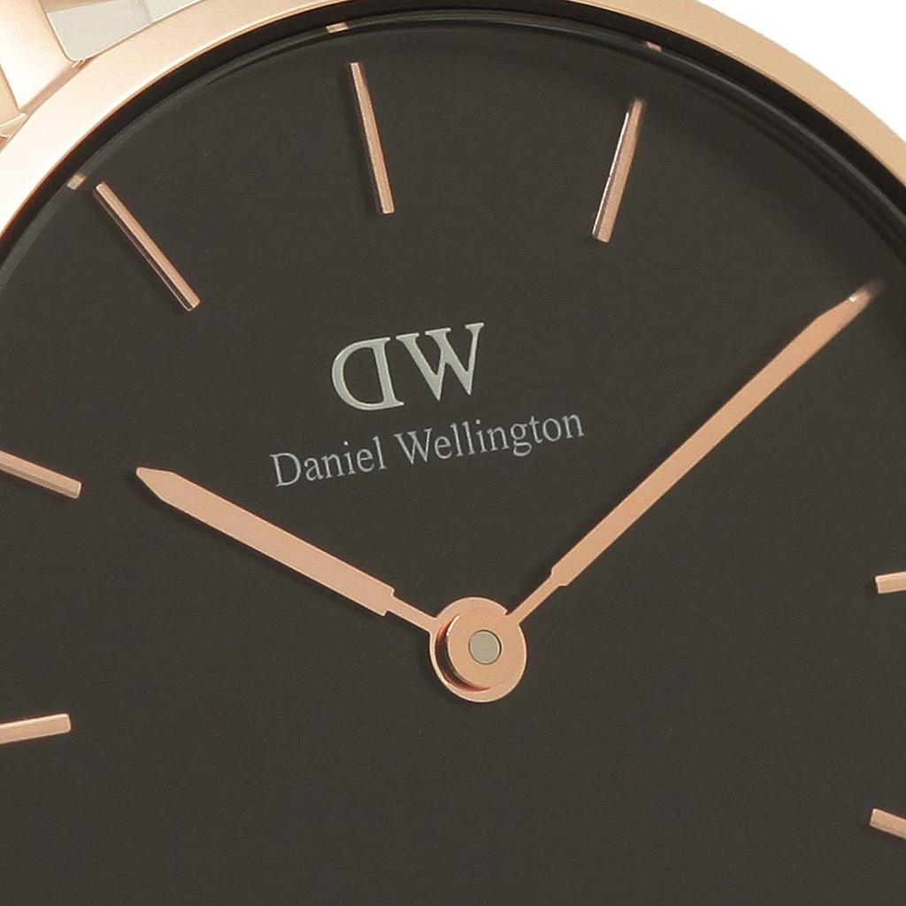 Daniel Wellington Petite 28 мм Унисекс Кварцевые часы для мужчин и женщин, Розовое золото (4) DW00600217 [Параллельный импорт]