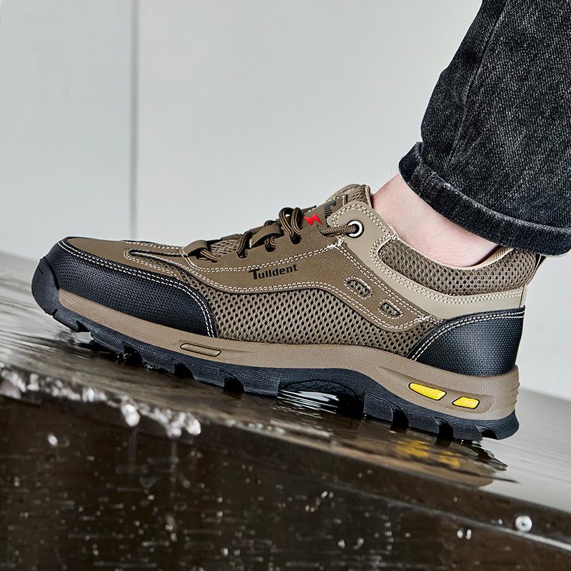 New Men'S Shoes Summer Work Safety Shoes, Men'S Anti Piercing Work Shoes, Protective Shoes, Safety Boots