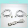 Зарядный кабель USB Type-C, 2 м, ПВХ, линия передачи данных с удлинителем для зарядки смартфона