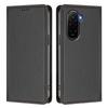 For Xiaomi Poco M7 4G (EU) (171mm) Leather Wallet Case Magnetic Closure RFID Blocking Phone Cover