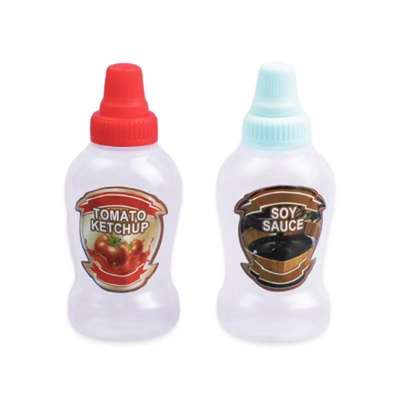 Mini Portable Japanese-Style Squeeze Sauce Bottle
