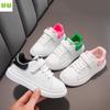 Детская модная белая обувь для мальчиков и девочек, повседневная спортивная обувь с героями мультфильмов