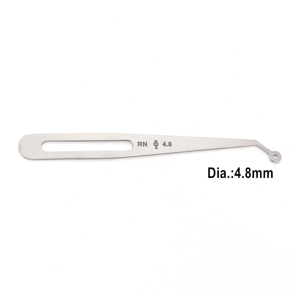 Dental Implant Calipers Adjustable Positioning Planning Ruler Interdental Measuring Ruler Implant Diagnosis Ruler Dentist Tools