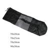 Stretching Abdominal Muscles Yoga Mat Bag Mesh Yoga Sports Bag  for Pilates Exercise Yoga Mat