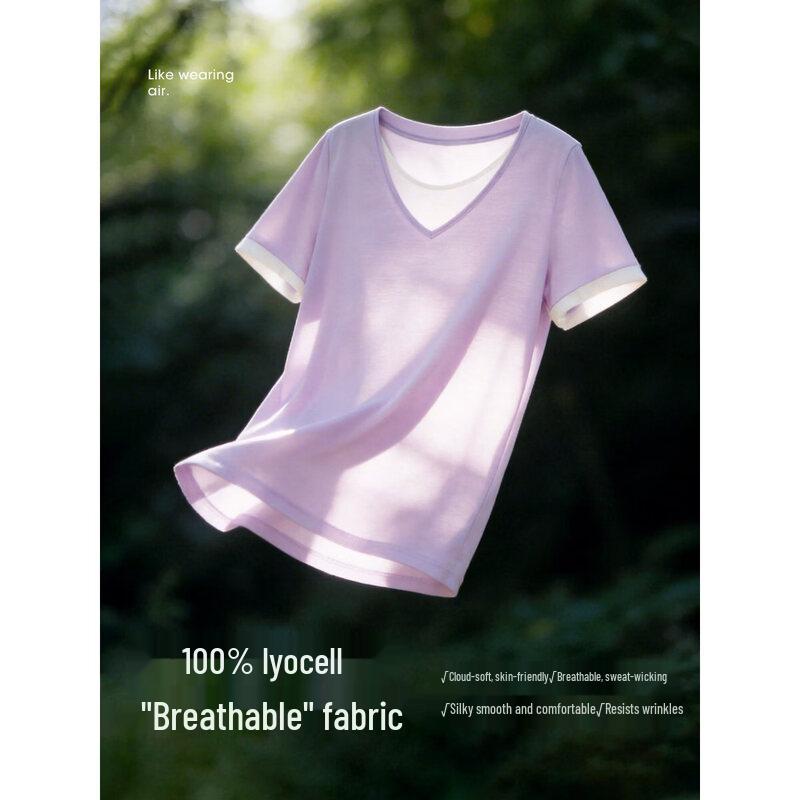 Футболка с коротким рукавом Lyocell от Mohan Yimei
