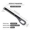 KMLA1 Car Seat Gap Filler Side Seam Plug Strip Leak-proof Filling Strip For BMW E36 E39 E87 E60 E46 E53 E90 F10 F20 F25 F30 X3 X5