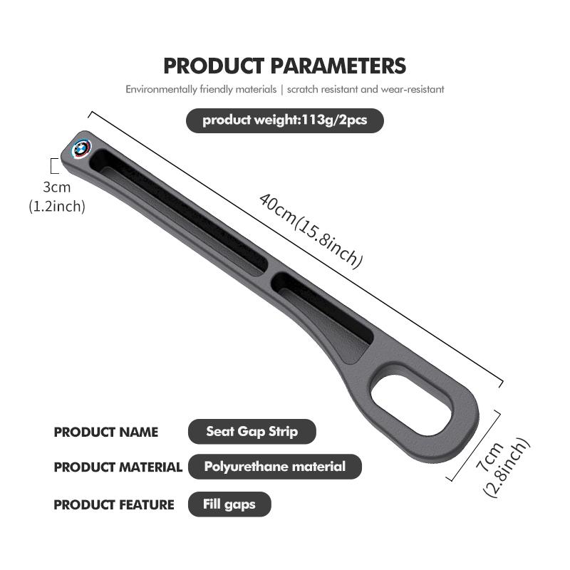 KMLA1 Car Seat Gap Filler Side Seam Plug Strip Leak-proof Filling Strip For BMW E36 E39 E87 E60 E46 E53 E90 F10 F20 F25 F30 X3 X5