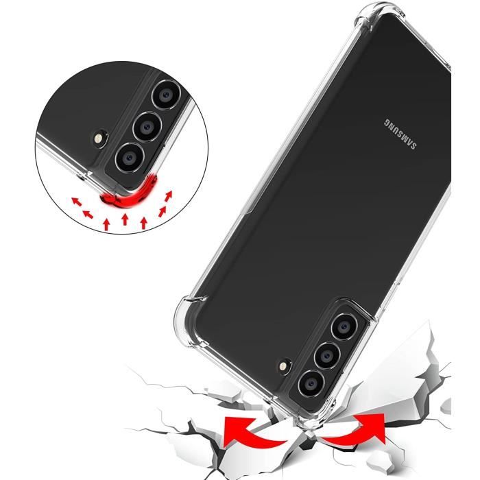 Coque - Phonillico® - Samsung S22 PLUS 5G - Silicone Souple - Ultra Slim - Antichoc