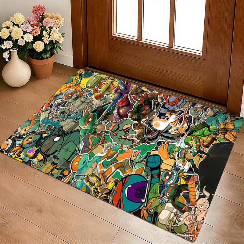 Turtles Forever Living Room Nonslip Area Rug Soft Carpet For Bedroom Game Playroom Sofa Office Home Decor Doormat Christmas Gift C9301390