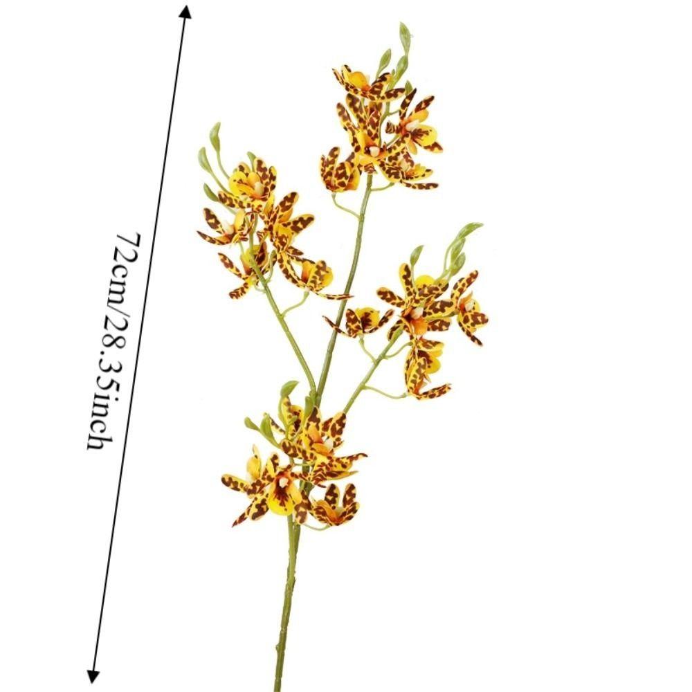 Real Touch Simulation Mini Orchid Small Butterfly Orchid Faux Mini Phalaenopsis Gift