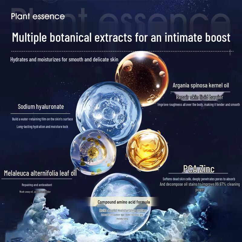 JINGLIYAN Men's Cologne Long-Lasting Shower Gel